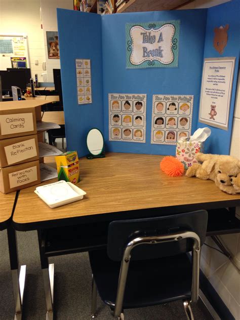 Take A Break Responsive Classroom Timeout Station Classroommanagement Responsive Classroom