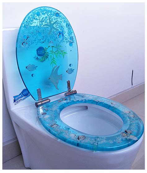 Royal Blue Toilet Seat Cover - Velcromag