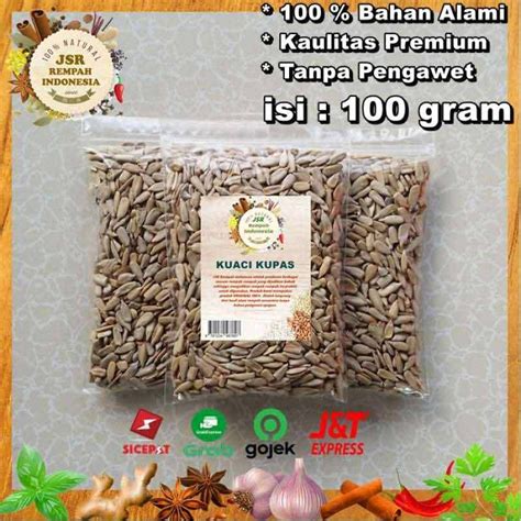 Jual Grosir Kuaci Kupas Biji Bunga Matahari Sunflower Seed Isi 100 Gram