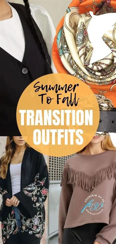 Fabulous Summer To Fall Transition Outfits For Women Over 40 In 2024