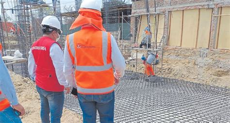 Piura Hallan deficiencias en obra de colegio San Miguel Arcángel de