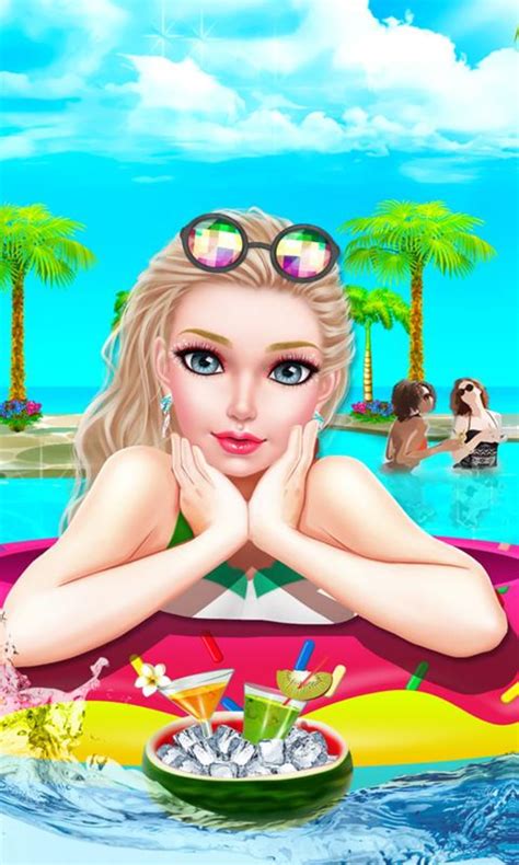 Android 용 Fashion Doll Pool Party Girl Apk 다운로드