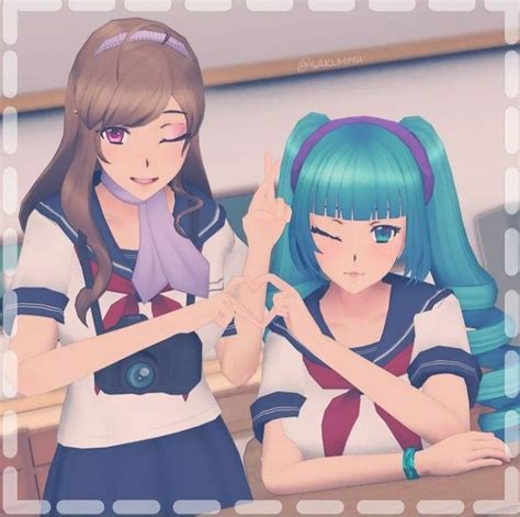 Créditos de la foto saki miyu en Instagram Yandere simulator