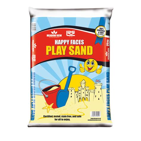 Pc Building Supplies Happy Faces Play Sand