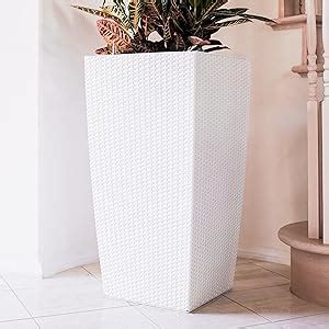 Amazon Xbrand Tall Self Watering Indoor Outdoor For Patio Planter