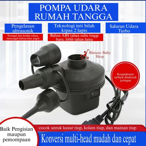 Jual Pompa Angin Listrik Electric Air Pump Untuk Kolam Renang Kasur