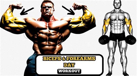 Week Day Biceps And Forearms Domination Ultimate Arm Workout