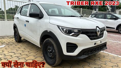 Renault Triber Rxe Base Model On Road Price Features And