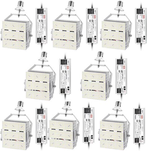 OPENLUX 8 Pack 150W Shoebox LED Retrofit Kits 600W MH HPS HID