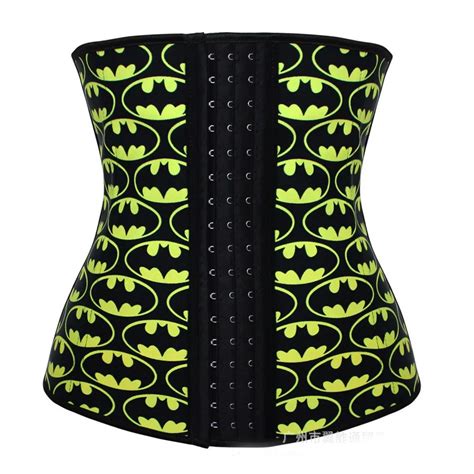 Yellow Sexy Latex Waist Shaper Corset Slimming Body Shapers Women Waist Trainer Belt Rubber