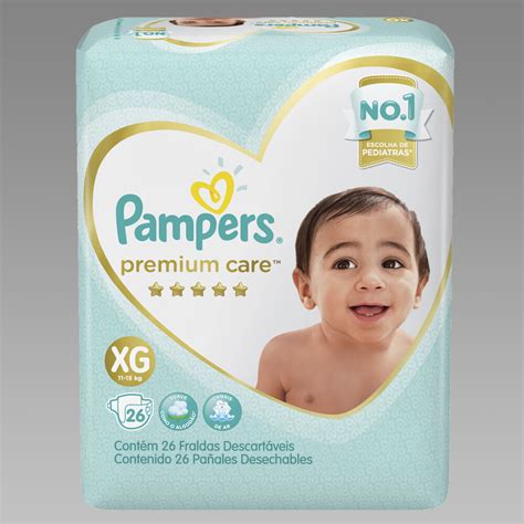 Fralda Pampers Premium Care Mega Al Beb