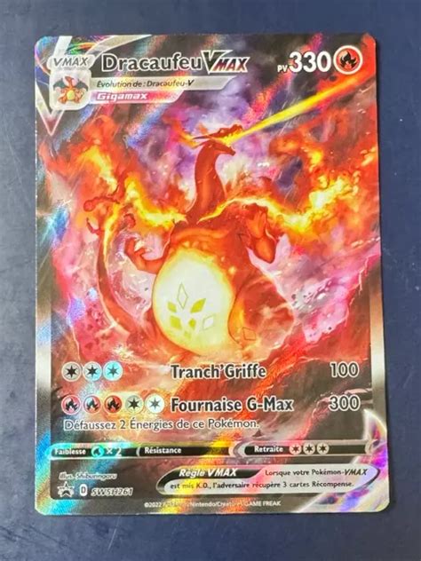 Dracaufeu Vmax Swsh Carte Pokemon Promo Epee Et Bouclier Near Mint