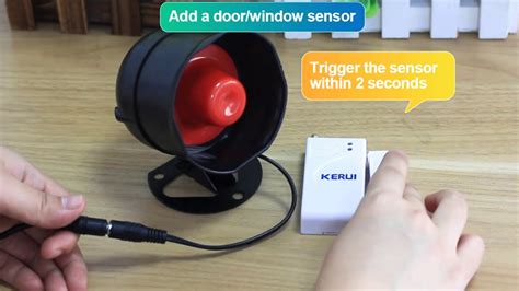 Kerui Upgraded Standalone Home Office Shop Security Alarm System Kit