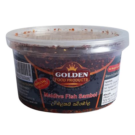 Golden Food Products Maldives Fish Sambol 100g Supersavings