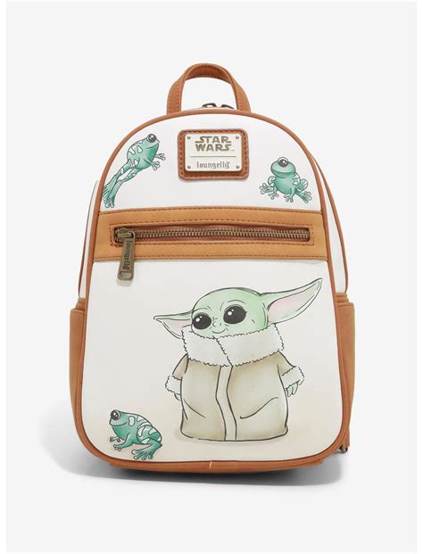 Loungefly Star Wars The Mandalorian The Child With Frogs Mini Backpack