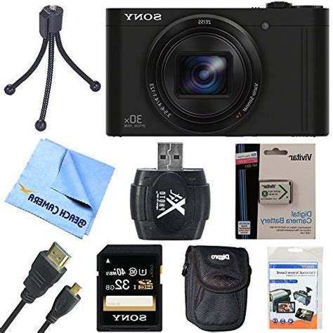 Sony Cyber Shot DSC WX500 B WX500B WX500 Digital Camera Black