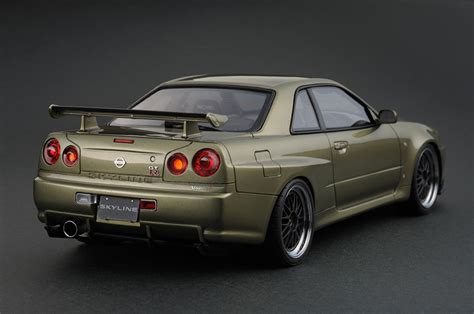 Modellautos Nissan Skyline R34 1 18 Ignition Model R34 GTR V Spec II