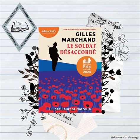 Chronique Lecture Le Soldat Désaccordé de Gilles Marchand