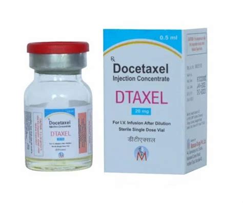 Dtaxel Docetaxel Injection 20 Mg Injection Health Biotech Ltd 1 1 At