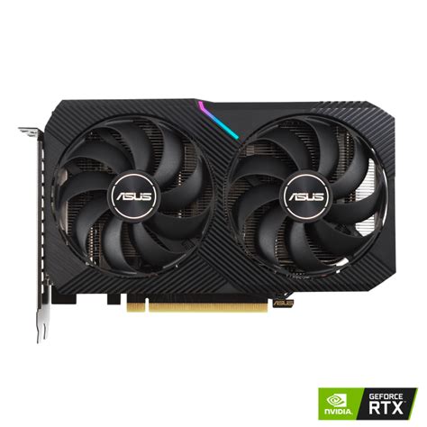 Asus Dual Geforce Rtx 3060 Ti V2 Mini 8gb Gddr6 Graphics Cards