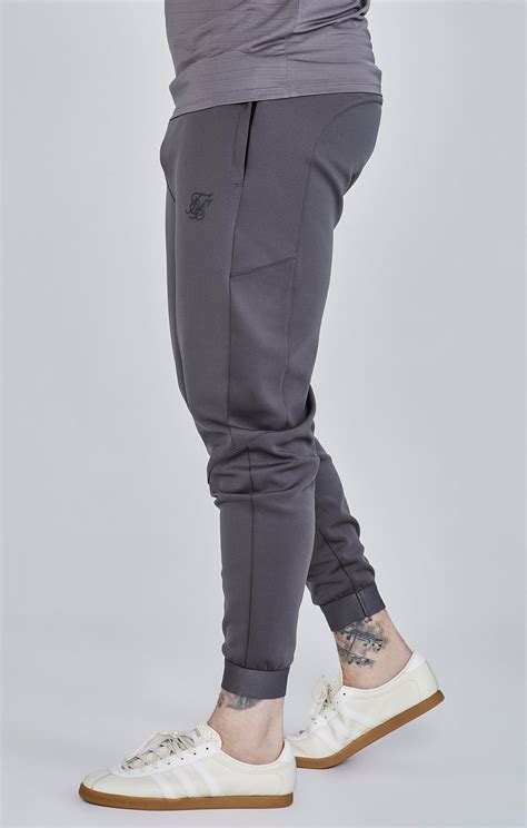 Siksilk Mens Grey Joggers Siksilk Uk