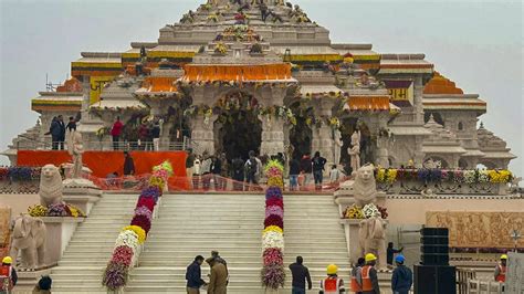 Shri Ram Janmabhoomi Mandir Built To Last 1 000 Years Says L T The