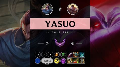 Yasuo Top Vs Jayce Euw Master Patch Youtube