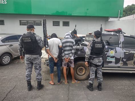 Polícia Militar Flagra Assalto Durante Patrulhamento E Prende Dupla