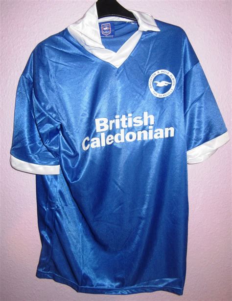 Brighton Hove Albion Retro Replicas Football Shirt