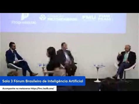 Na abertura do Fórum Brasileiro de Inteligência Artificial autoridades