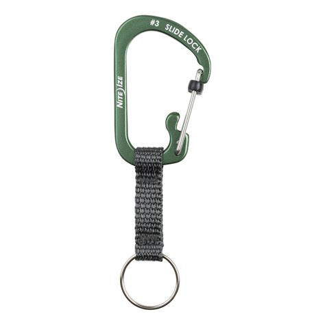 Nite Ize Slidelock Key Ring Aluminum Olive Cabela S Canada