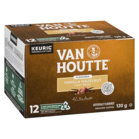 Van Houtte Coffee K Cups Vanilla Hazelnut