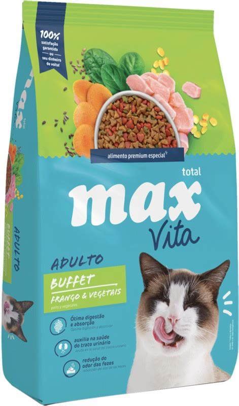 Max Max Vita Gatos Adultos Buffet Sabor Pollo Y Vegetales Petzone