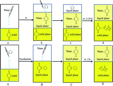 Dielsalder Reactions Between Cyclopentadiene And P Benzoquinone Download Scientific Diagram