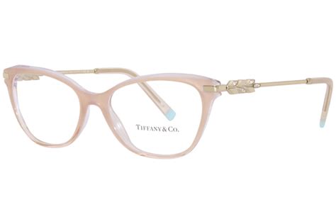 Tiffany And Co Tf2219b 8334 Eyeglasses Women S Milky Pink Gradient Gold 52 16 140