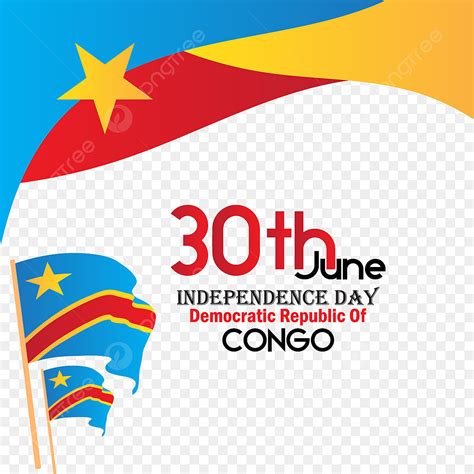 Hình ảnh Ngày độc Lập Cộng Hòa Dân Chủ Congo PNG , Thứ Ba Mươi, Công Gô ...