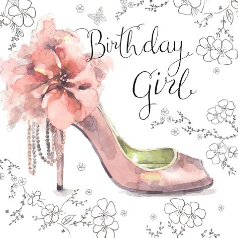 Amazon Twizler Happy Birthday Card For Her With Shoe Unique