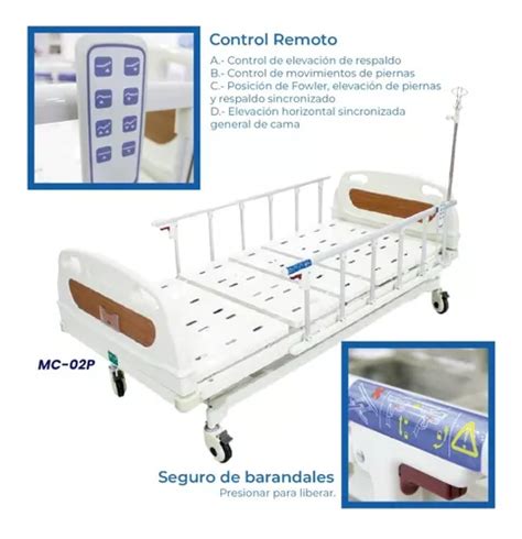 Cama Hospitalaria El Ctrica Posiciones En Naucalpan Estado