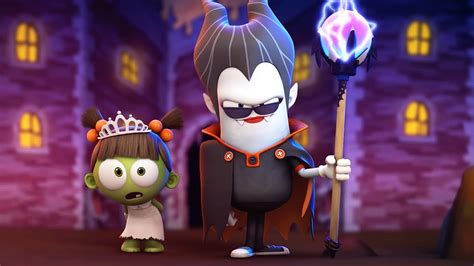 Funny Animated Cartoon | Spookiz Cula the Scary Wizard in the School ...