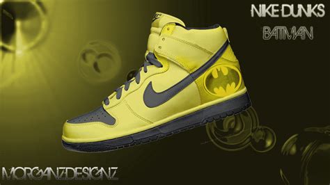 Nike Dunks Batman by MorganzDesignz on DeviantArt