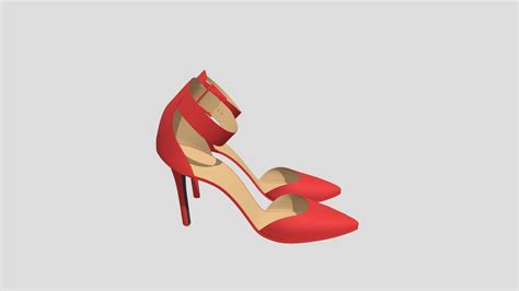 Red Heels Download Free 3d Model By Jenesisar [891d013] Sketchfab