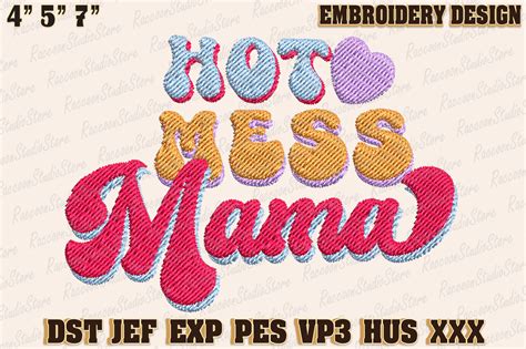 Hot Mess Mama · Creative Fabrica