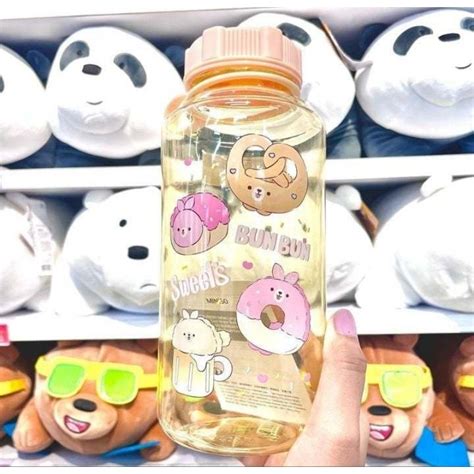 Jual Botol Minum MINISO Ukuran 1L MF BUNBUN Series Large Capacity