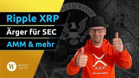 Ripple XRP 50 USD SEC nächste Pleite Stus Reaktion David über