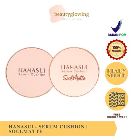 Jual Hanasui Cushion Soulmate Serum Cushion Dewy Soulmate Spf