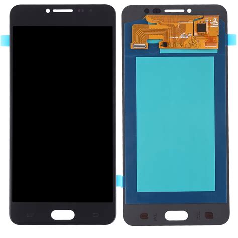 Lcd Screen And Digitizer Full Assembly Oled Material For Galaxy C