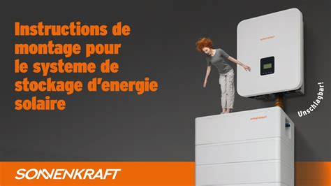 Instructions De Montage Pour Le Systeme De Stockage D Energie Solaire