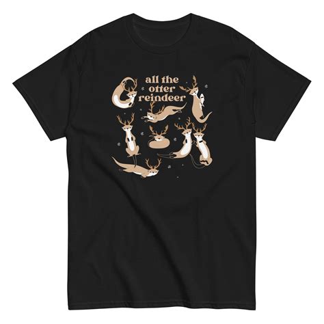 All The Otter Reindeer Men's Classic Tee – SnorgTees.com