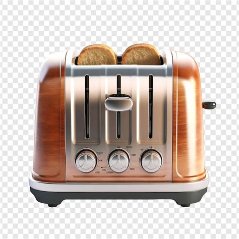 Free Psd Toaster Isolated On Transparent Background