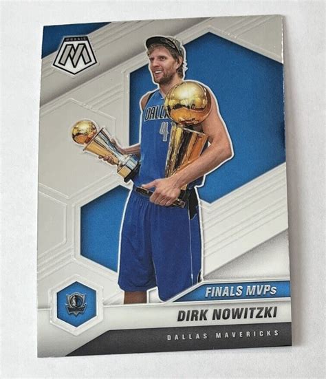 Panini Mosaic Dirk Nowitzki Finals Mvp Base Mavs Ebay